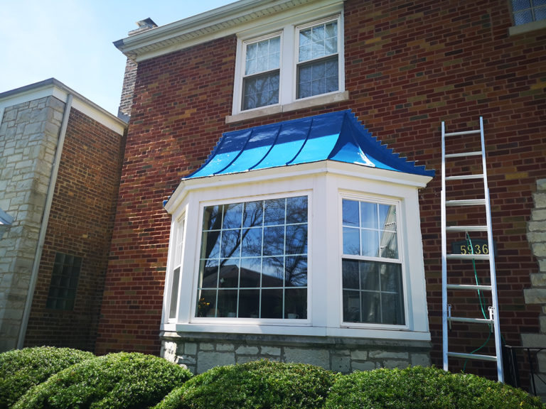 Bay Window Painting and Roof Refinish Andersonville Chicago Chicago